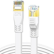 Ddmall Flaches CAT‑8 Kabel 5 m