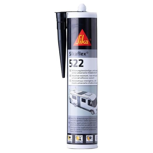 SIKA Sikaflex-522 Schwarz 300 ml