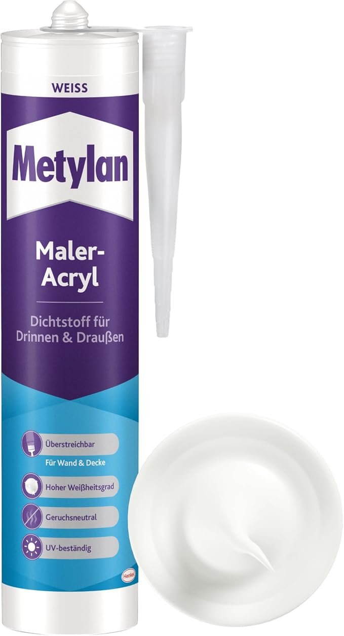 Metylan Maleracryl Weiß 300 ml