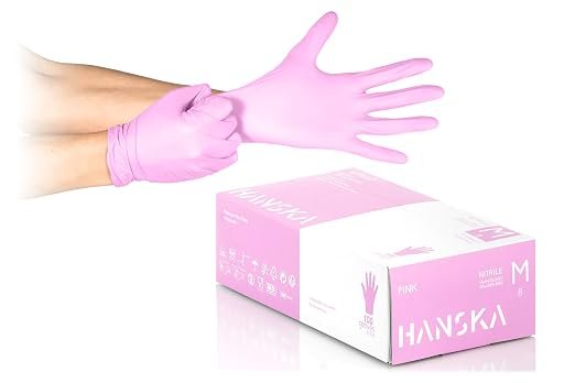 Hanska Nitril Rosa M