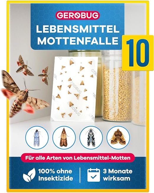 Gerobug Lebensmittelmotten-Falle 10‑Stück
