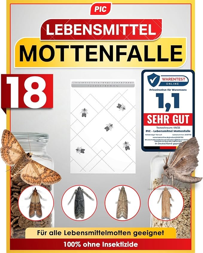 PIC Lebensmittelmotten-Falle 18‑Stück
