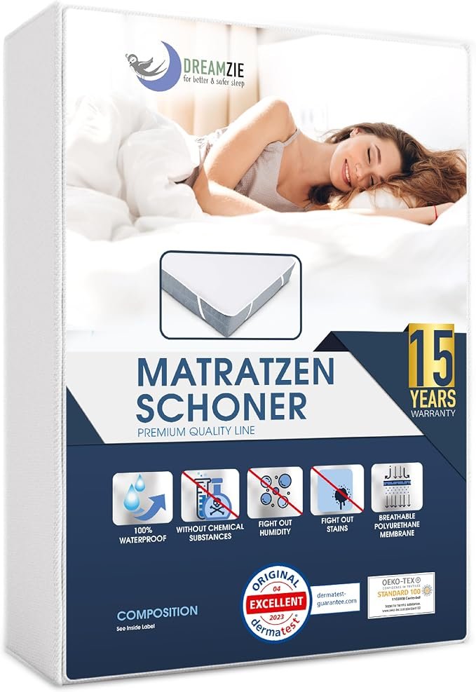Dreamzie Matratzenschoner 140×200 Standard‑Fit