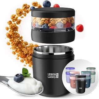 Lebenlang Edelstahl‑Müslibecher 650 ml